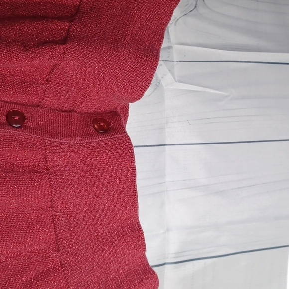 Herman Geist Vintage button front sweater with sparkles - Picture 5 of 9